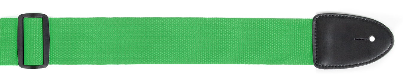 XTR | LS001GR | Poly Web Guitar Strap | Green XTR | LS001GR | Poly Web Guitar Strap | Green